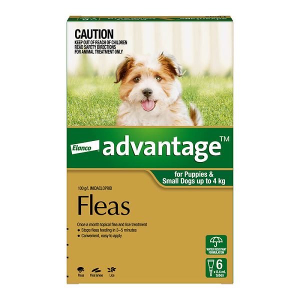 Advantage Dog 4kg (6 Pack)