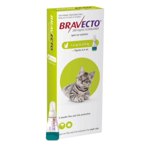 Bravecto Spot On Cat 2.6kg (green)