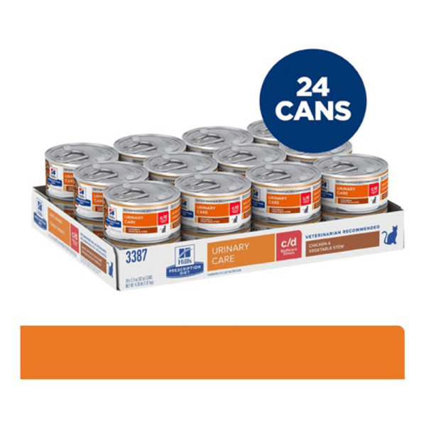 Hills Fel Cd Stress Cans 24