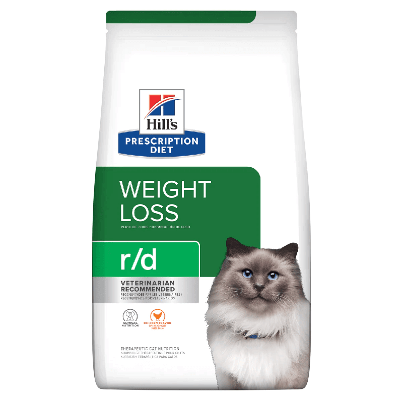 Hill s Prescription Diet r d Chicken Flavour Dry Cat Food 3.85 kgs